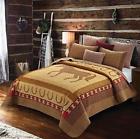 842131112869 Virah Bella Western Cowboy Horse Cal King Quilt