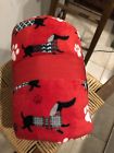 842873120245 Dachshund Microplush Throw Red Dachshnds In New Home