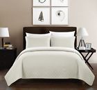 843145100002 Chic Home Amandla Piece Quilt Set Contemporary Rose
