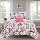 843145114962 Chic Home Grand Palais Piece Reversible Quilt Set