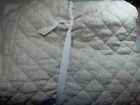 8457798 Pottery Barn Belgian Flax Linen Diamond Quilt Natural