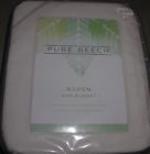 846756012689 Pure Beech Cotton Modal Aspen King Blanket Ivory
