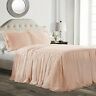 848742072622 Lush Decor Ruffle Skirt Bedspread Blush Shabby Chic