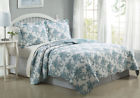 849183015285 Kinglinen Piece King Floral Cloud Quilt Set