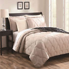 849183046739-cn Chic Home Parker Taupe Piece Oval Quilt And 849183046739