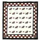 85-inch Patch Magic Scottie Quilt Queen By 95-inch Free Shipping 713639048694