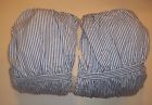 8639999 Pottery Barn Teen Painterly Stripe Pucker Up Comforter Quilt Blue
