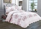 8680250416756 Chiara Rose Piece Quilt Set With Shams Reversible