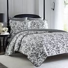 883893201965 Laura Ashley Amberley King Quilt Set In