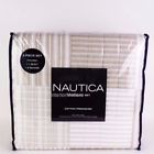 883893347083 Nautica Kay Haven Queen Quilt Sham Set Striped