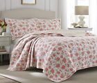 883893479227 Laura Ashley Cadence King Quilt And Pillow Shams