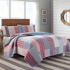 883893482111 Nautica New Furling Pieced Cotton Quilt King Size