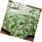 883893550599 Tommy Bahama Anguilla Botanical Quilt Only Bright Green