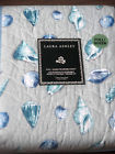 883893550728 Laura Ashley Cockatoo Bay Aqua Blue Grey Seashells