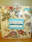 885308163677 Waverly Charleston Chirp Papaya Floral And Birds Quilted