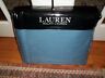 886087291841 Ralph Lauren New Spencer Blue Matelasse White King