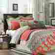Fb10-660 9-piece Hampton Hill Las Brisas Queen King Comforter Set