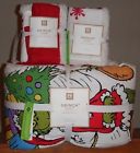 9083143 Pottery Barn Teen The Grinch Full Queen Quilt 2 Standard Shams Nwt Dr Seuss