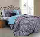 957772 King Size Quilt Set 5 Piece Bed Room Sham Bedding Polyester Reversible Oversize 0765050957772