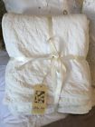 95x96 Bella Notte Chesapeake Queen Coverlet In White