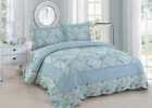 9940g American Hometex Quilt Set King Queen Beverly Floral Traditional Cottage