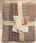 A081316conde Jessica Simpson Zarape Quilt Coral New 041808867976