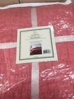 Alb2000-k Surya Albany Woven Cotton King Quilt In Red