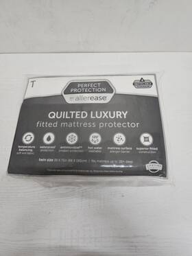 Allerease 022415032605 Perfect Protection Temperature Regulating Mattress Protector Twin