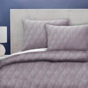 Bl001613-k-l.purple Allied Home Bed Blankets King Cotton Sateen Classic Contemporary Modern Lilac