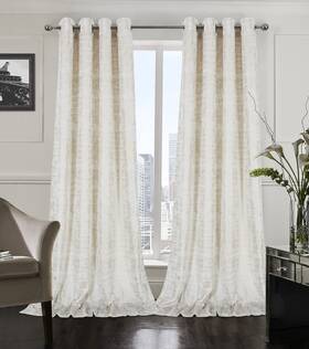 Always4u 740226022454 White Soft Velvet Curtains 108 Inch Length Long Luxury Bedroom Curta