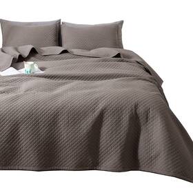 Anna.z Home 796914217046 Stone Washed Soft 3 Pieces Quilt Coverlet Set Diamond Pattern King And