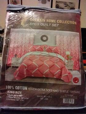 45407387aa Anne At Home 5pcs Quilt Set