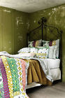 Anthropologie Lille Queen Size Quilt With Standard Shams Boho Set