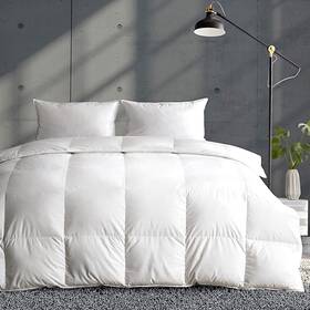Apsmile 645312332595 Lightweight Down Feather Fibers Comforter Full/queen Size Fluffy Duv