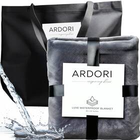 Wtpfb24 Ardori 198168720011 Waterproof Blanket King Size Gray 82x82 Inch - Water U.s. Standard