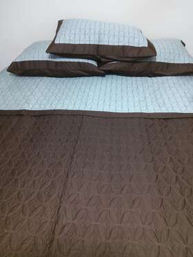 Q110014k Ashley Furniture Ashleyfurniture Momentum-mineral King Tob Quilt Coverlet Bedspread 4pc