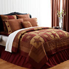 Ashton Willow Ninepatch Star Queen Quilt Bundle 6 Piece Set 643690663416
