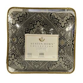 Austin Horn Collection 719294432243 Rockwell King Size Comforter In Gray #