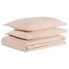 Azs-fqc-bls Stone Beam Locklar Textured Coverlet Set Blush 696395848718