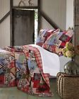 B017u6tyas Home Fashions Cotton Rv Quilt Set Theme Patchwork Design Rustic