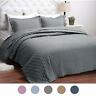 Ba611b1lg6tw Quilts Bedding Solid Grey Twin Diamond Pattern Bedspread