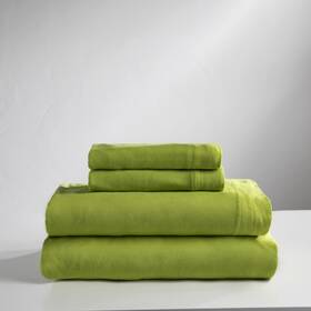 361128500 Baltic Linen Jersey Cotton Sheet Set 100% 140 Gsm No Piling Breat