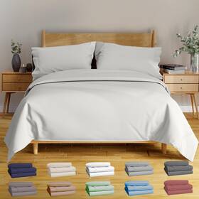 Bampure 060499021691 California King Sheet Sets - 100% Pure Viscose Derived From Bamboo Sh