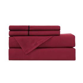 Basic Choice 757059822694 Bed Sheet Set - Light-weight Microfiber Bedding Sets 3 Piece