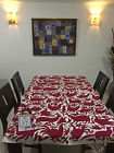 Re39 Bedspread Hand Fabric Mexican Cotton74x Otomi 65.5 Embroidered " Textile