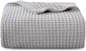 Musa8agbg2tw Bedsure 100% Cotton Blankets Twin Xl Size For Bed - 405gsm Waffle Weave