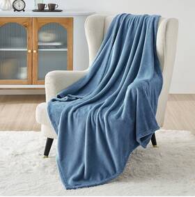 Us000022lhx Bedsure Washed Blue Fleece Blanket 60 X80 Throw X 80 Us000022lhx Bedsure Washed Blue Fleece Blanket 60 X80 Throw X 80