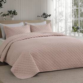 Us000039ptw Bedsure Quilts Twin Size - / Xl 68 Inch X 86 20 Dusty Rose