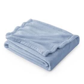 Us000357ltw Bedsure Gentlesoft Fleece Blankets Twin Size 60 Inch X 80 Light Blue