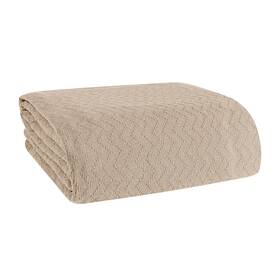 70493 Belizzi Home 100% Cotton Bed Blanket Breathable Thermal Twin Size S